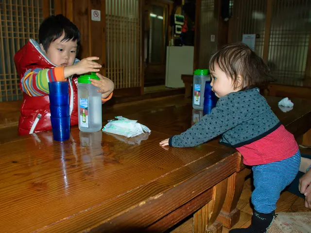 Three identical offspring born at the same time to the same parents.